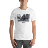 NFLYC - MENS-00006B - STREETWEAR STREET GORILLA - WHITE - UNISEX SHIRT - LIMITED EDITION