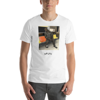 NFLYC - MENS-00007B - SUBWAY APEMAN - WHITE - UNISEX SHIRT - LIMITED EDITION