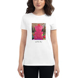 NFLYC - WOMENS-00202B GUMMY LIFE - WHITE - COTTON - SLIM FIT TEE - LIMITED EDITION