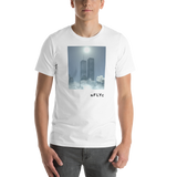 NFLYC - MENS-00020 - TWIN TOWERS IN THE CLOUDS SHIRT (911 MEMORIAL)